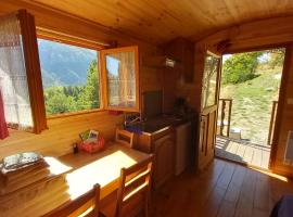 Les ROULOTTINS, glamping en Briançonnet