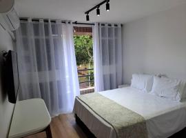 Studio 205-confortável, completo e com varanda, cheap hotel in Brasilia