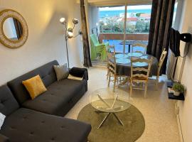 Charmant appartement carnon plage à 7min parc expo Salle Arena โรงแรมในมอกิโอ