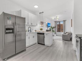 Luxe 1 BR apt EWR Prudential Center、エリザベスのホテル