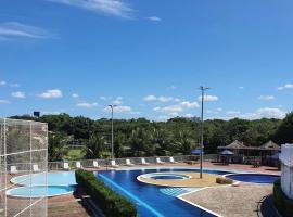 Apartamento Amplo com piscina e academia, parkolóval rendelkező hotel João Pessoában
