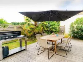 Très agréable villa avec barbecue