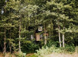 Dziki Las - domki na drzewach, önellátó szállás Miłomłynban