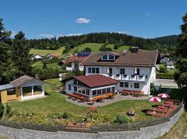 Hotel "Haus am Berg", viešbutis mieste Rinchnach