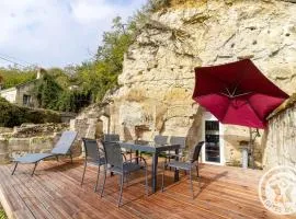 Gîte troglodyte unique avec jacuzzi, billard et jardin, près de Doué La Fontaine et Saumur - FR-1-622-69