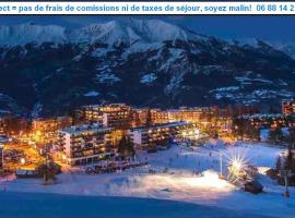 T2 Immeuble Chanteclerc 6 personnes 37m2 PRALOUP 1600, hotel near Lac II Ski Lift, Uvernet-Fours