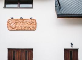 Hrčavská Mlékárna, hotel v destinaci Bukovec