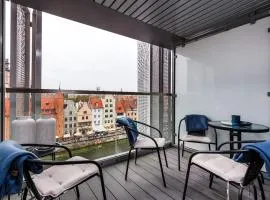 Apart ,,Centrum Stare Miasto ,, Widok na Motławę