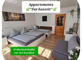 Appartements Zur Auszeit، مكان عطلات للإيجار في فالدكيرشن