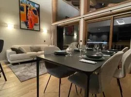 Méribel Mottaret - Appartement 3 chambres, 6 pers, parking, terrasse, skis aux pieds - FR-1-613-105