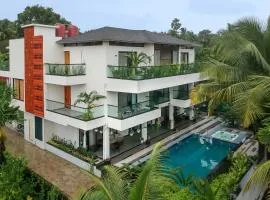 Villa Sereno by StayVista - An elegant and entertaining retreat featuring a swimming pool, outdoor jacuzzi, modern interiors, and a snooker table