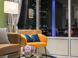 Calm Sojourn, Sky Suites KLCC, serviced apartment in Kuala Lumpur