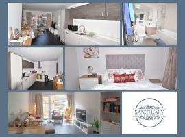 Gorgeous Spacious 2 Bed 2 Bath Apartment, hotel cerca de Estación de tren de Leicester, Leicester