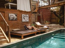 Eco Lodge Mancora โรงแรมในมันโกรา