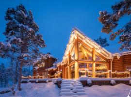 Villa Aurorastone, Lapland, Finland, holiday home in Veskoniemi