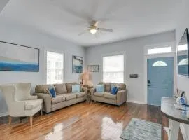 4 Blocks to Beach Home with Patio in Galveston!