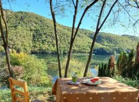 "Kod dva kestena"Warm and cozy house with lake view sauna