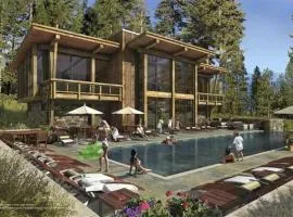 Stellar Ski-in Ski-out Townhouse 8 - Luxury 3 BR w Private Hot Tub and Gym and Pool Access