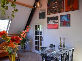 Sfeervol appartement 'Le Boulanger' in Franeker.、フラネケルのホテル