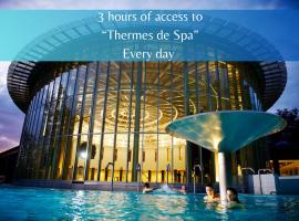 스파에 위치한 호텔 Les Thermes de Spa by La Cour de la Reine Hôtel, Suites & accès gratuit au centre thermal