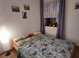 Lovely fully-equipped studio in Tisá village. Rocks only 5 minutes walk