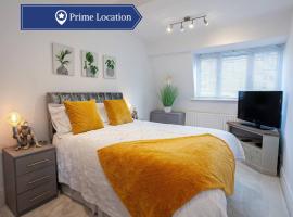 Cosy 2 Bed Apartment - Close to Leeds Centre，Moortown的飯店