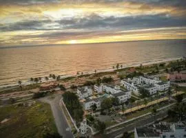 Paraiso frente ao mar, réplica de uma vila grega!