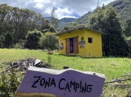 Finca La Roca, camping en Arcabuco