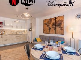 Appartement Cosy très proche Disney、クヴレのアパートメント