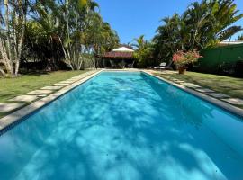 Casa alegre Villa with private pool, hotel en Playa Hermosa