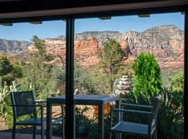 Modern, Luxury Studio With Awe Inspiring Red Rock Views Private Trail Head - Outdoor Firepit, Indoor Fireplace, on Property Sauna, Aromatherapy Steam Room, Hot Tub, Pools and Wellness Services