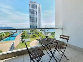 Southbay Seaview Condo A11 #Queensbay #SPICE, khách sạn giá rẻ ở Bayan Lepas