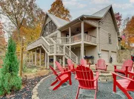 Ellijay Cabin with Hot Tub and Mountain Views