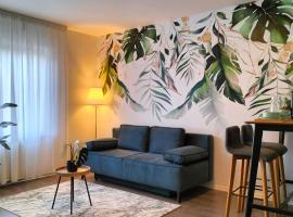 City Center 4 people King Bed, near Switzerland, G'ermany, Near Airport, Free Parking、サン・ルイのペット同伴可ホテル