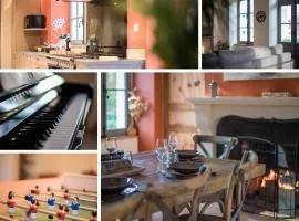 Luxe et tranquillité au vert: maison 6 chambres, piscine, proche du Mans, idéale familles et groupes - FR-1-410-361