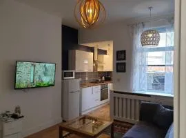 Stylish ground floor 2 bedroomed apartment.