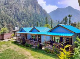 Lee Garden Himalayan Wooden Cottages, budgethotell i Kasol