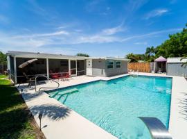 Bacolet Beach Luxe Pool Cottage: Palm Beach Gardens şehrinde bir otel