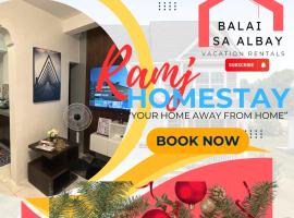 Ramj Guesthouse #1, hotel in Legazpi