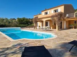 Villa 8 pers avec piscine privée, clim et wifi proche plages - FR-1-768-29