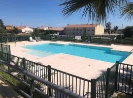 Appartement T2 avec Jardin Privatif et Piscine, à 130m de la Plage - Les Issambres - FR-1-768-41