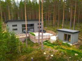 Skogly - Ny stor hytte, Unike Finnskogen, semesterhus i Torsby