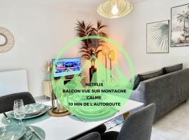 Green Light Home*Hypercentre*Gare 750m, hotel a Marignier