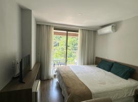 Suíte com varanda em Via Premiere - Rio centro, hotel no Rio de Janeiro