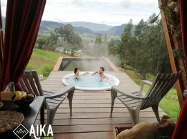 AIKA Reserva Glamping Tabio, cabaña en Tabio