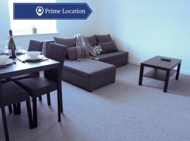 Cosy 1Bed Apartment in Heywood with Free Parking、Heywoodの駐車場付きホテル