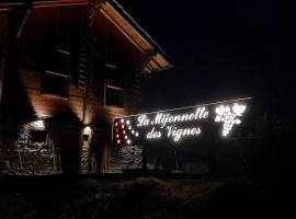 La Mijonnette des vignes, hotel con estacionamiento en Ayent