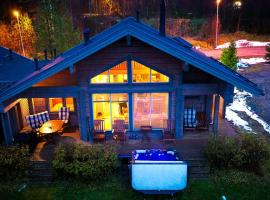 Villa Pohjoistuuli - 5+1 henkilölle, Luoteis-Himos Ski-in/out 56m² + 11m², hotell sihtkohas Jämsä