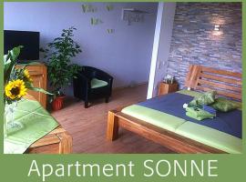 Apartment SONNE - Gute-Nacht-Braunschweig、ブラウンシュヴァイクのアパートメント