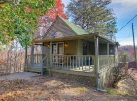 Faith Cabin in Cosby Fire Pit and Covered Deck